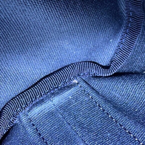 GUCCI Printed Canvas Small Duffle Bag Canvas Dark Blue 816865 - Picture 12 of 16